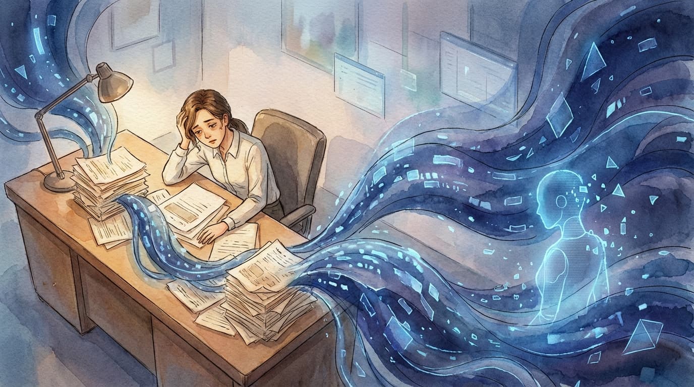 果てしない仕事の海