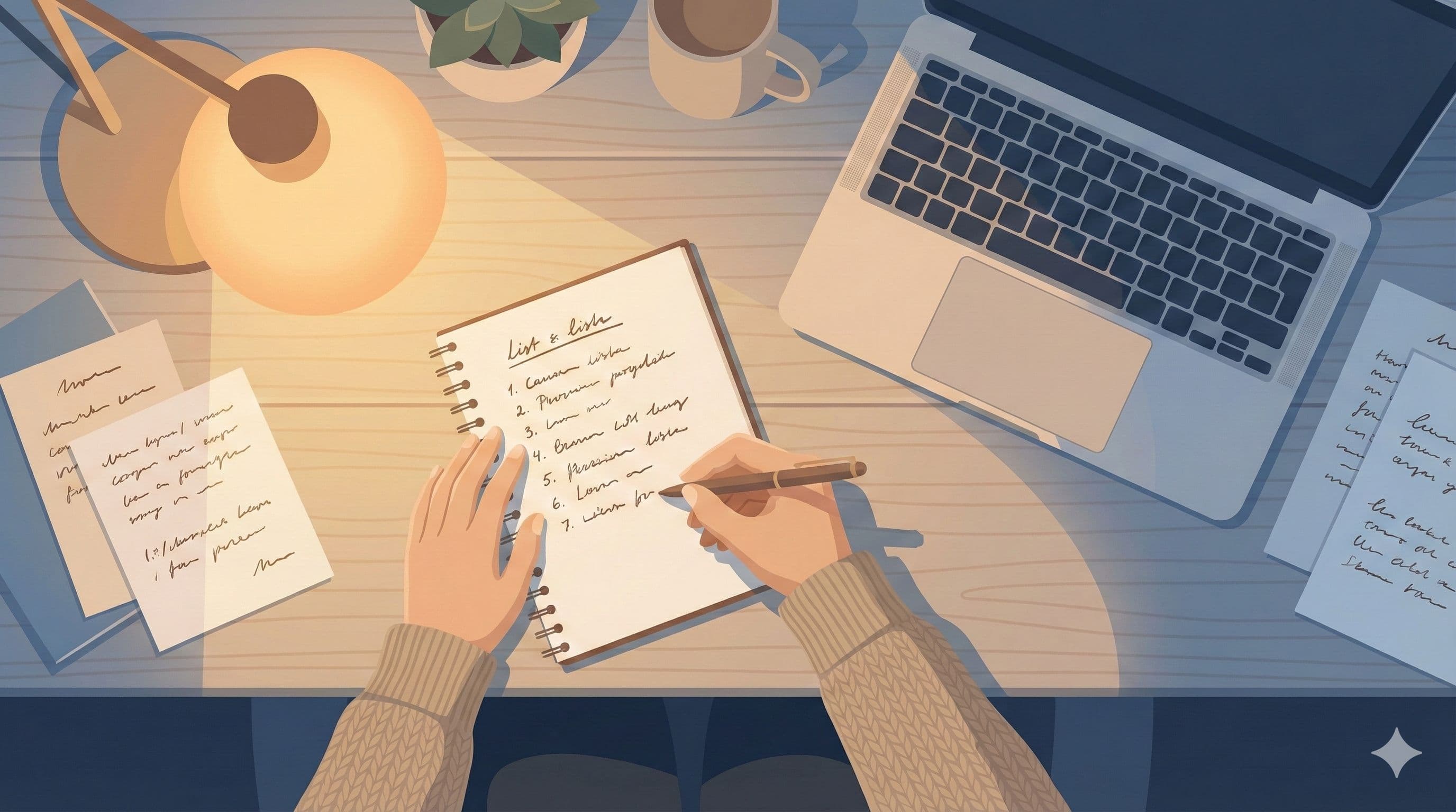 Poner por escrito lo que valgo