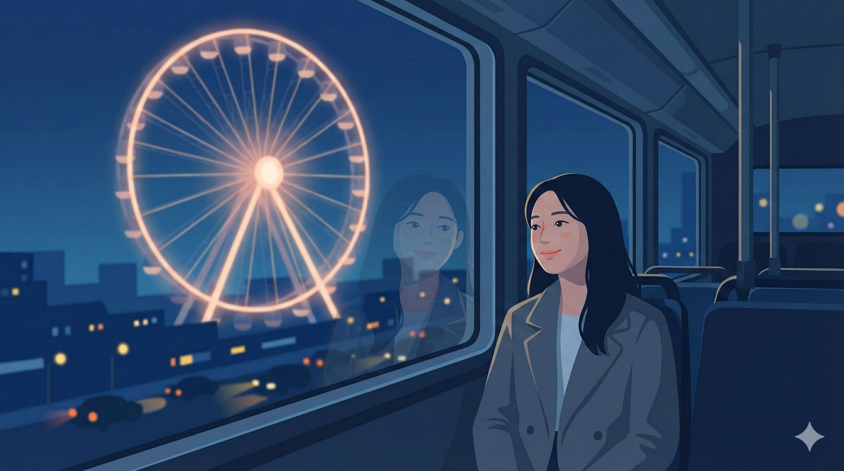 La ciudad gira, la mente también