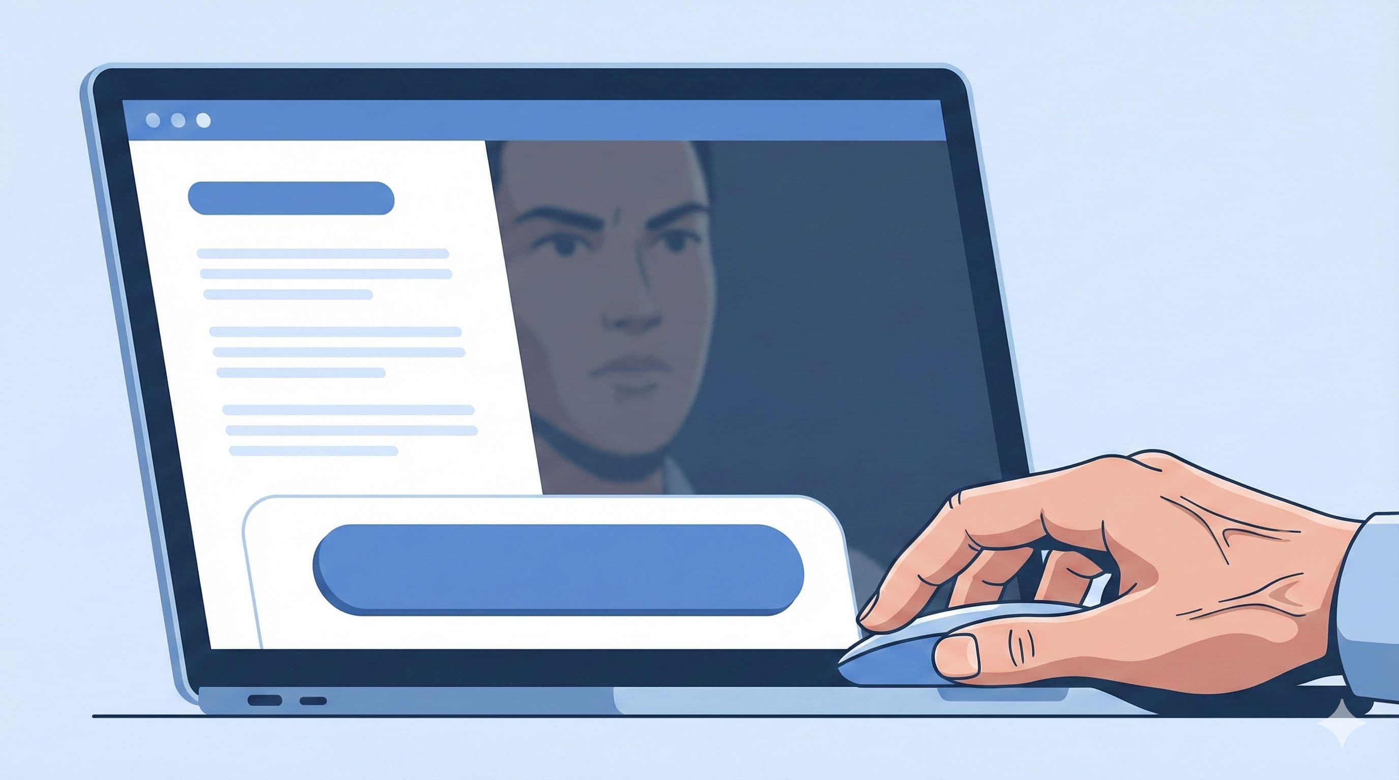 El primer clic de “Enviar”