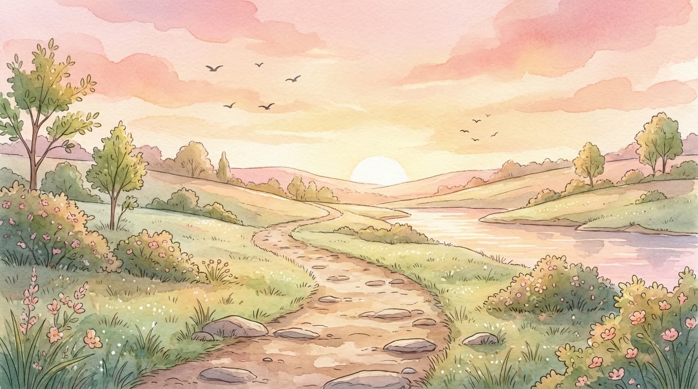 Una mañana tranquila