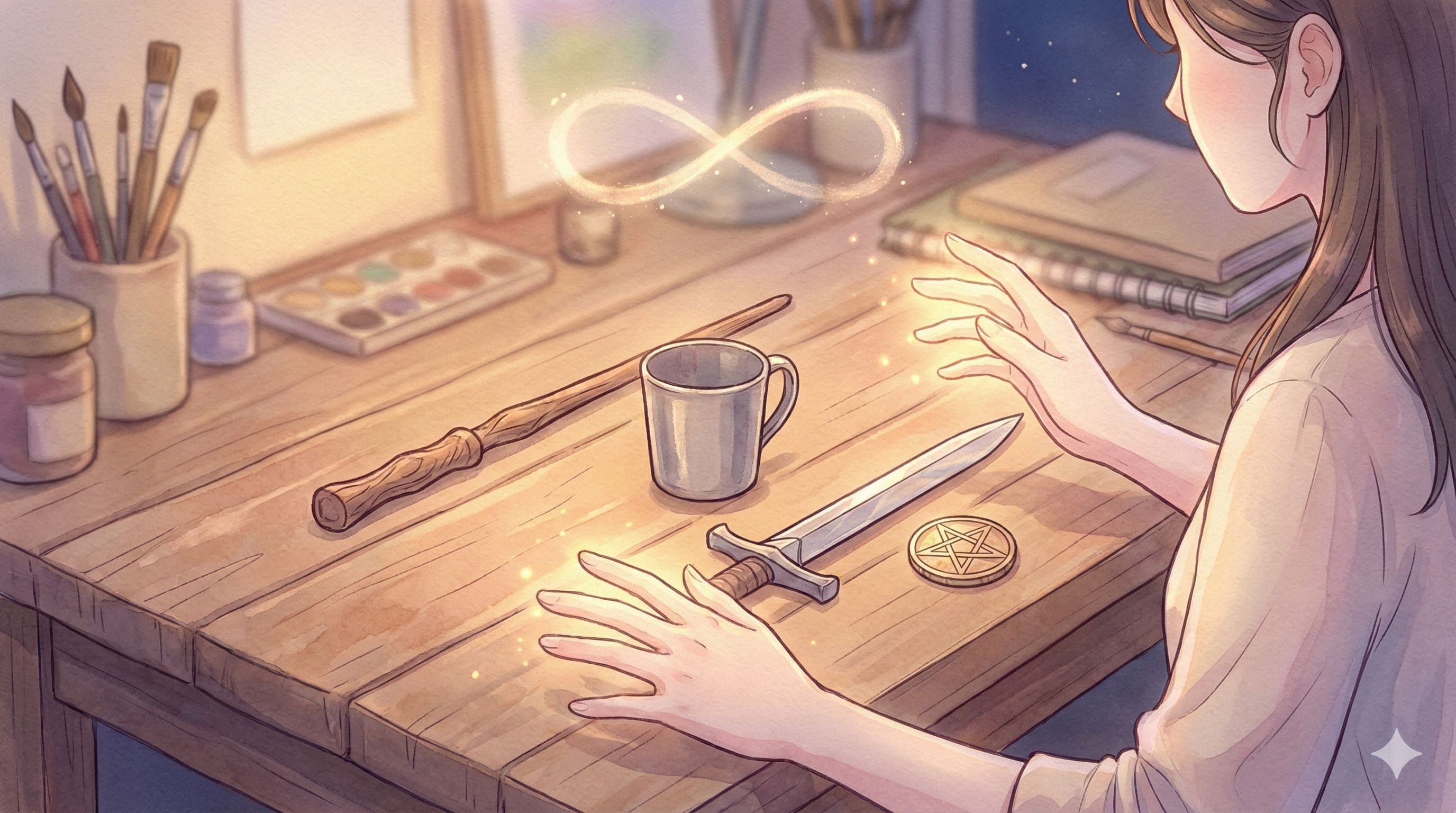 La mesa del Mago: activar la palanca