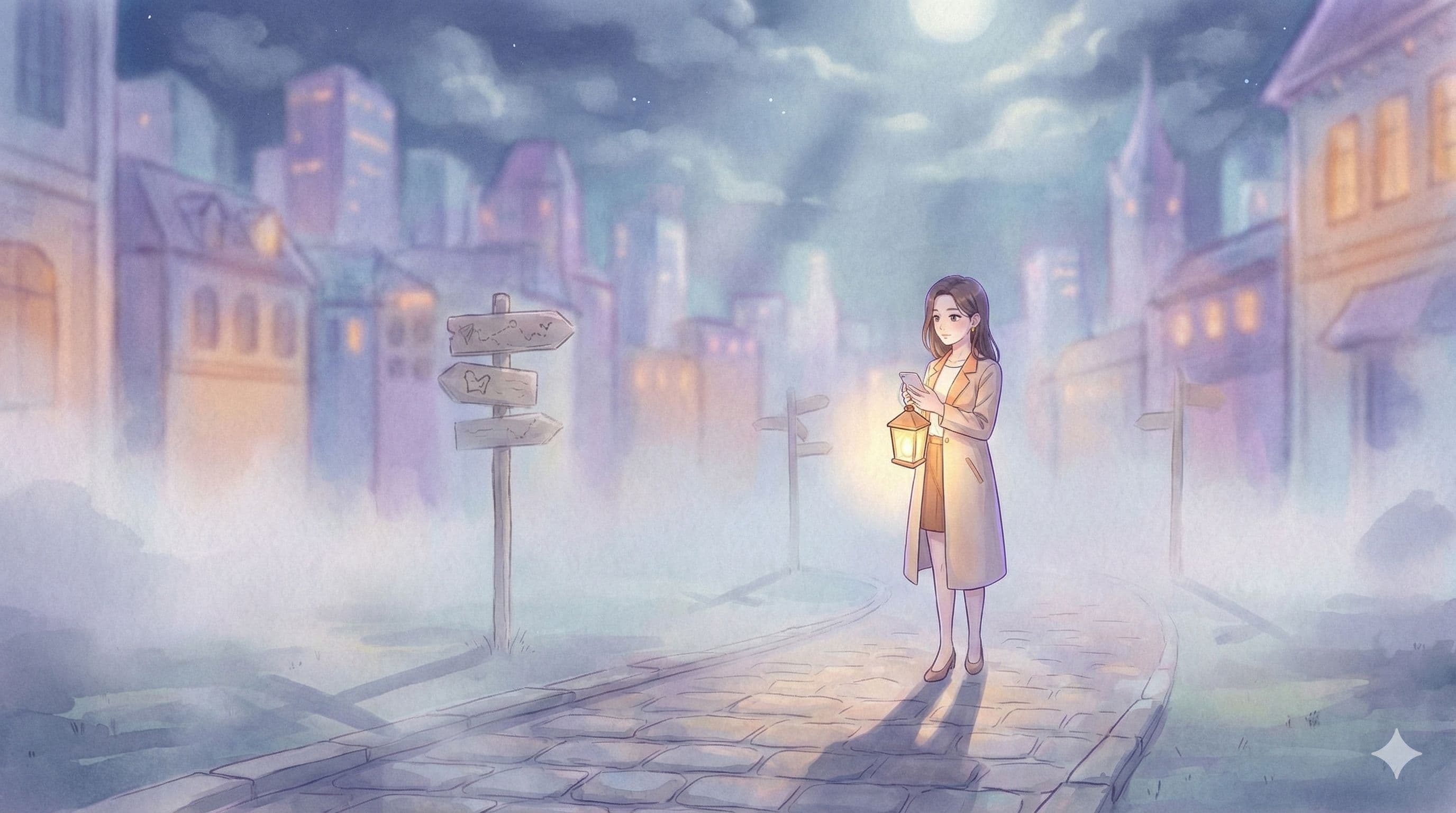 La niebla de la Luna: cómo la ansiedad borra el camino