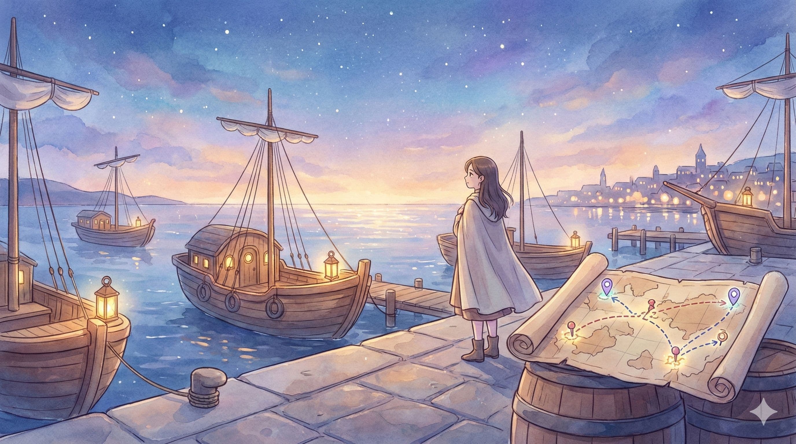 Tres de Bastos: el camino al puerto