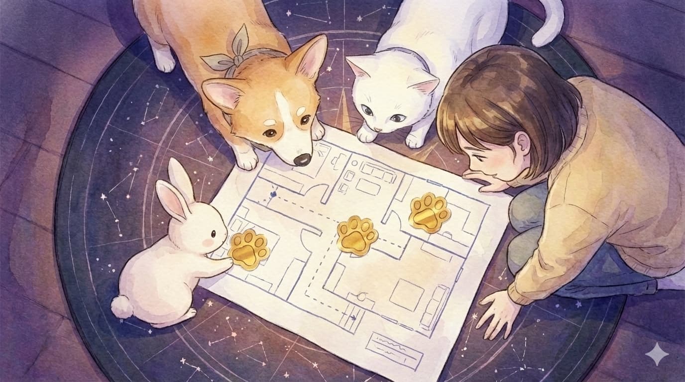 Tres pentáculos: el plano de rutinas