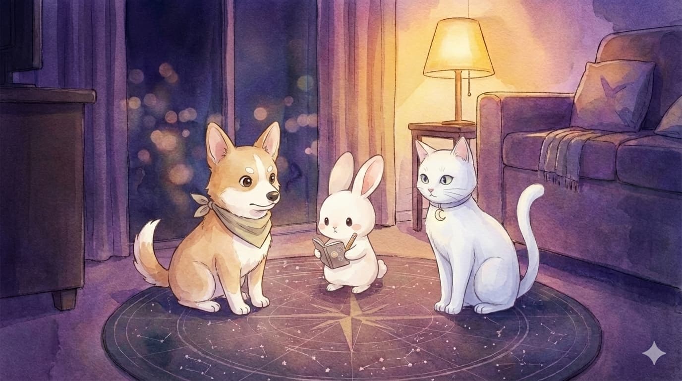 La mesa redonda de la casa