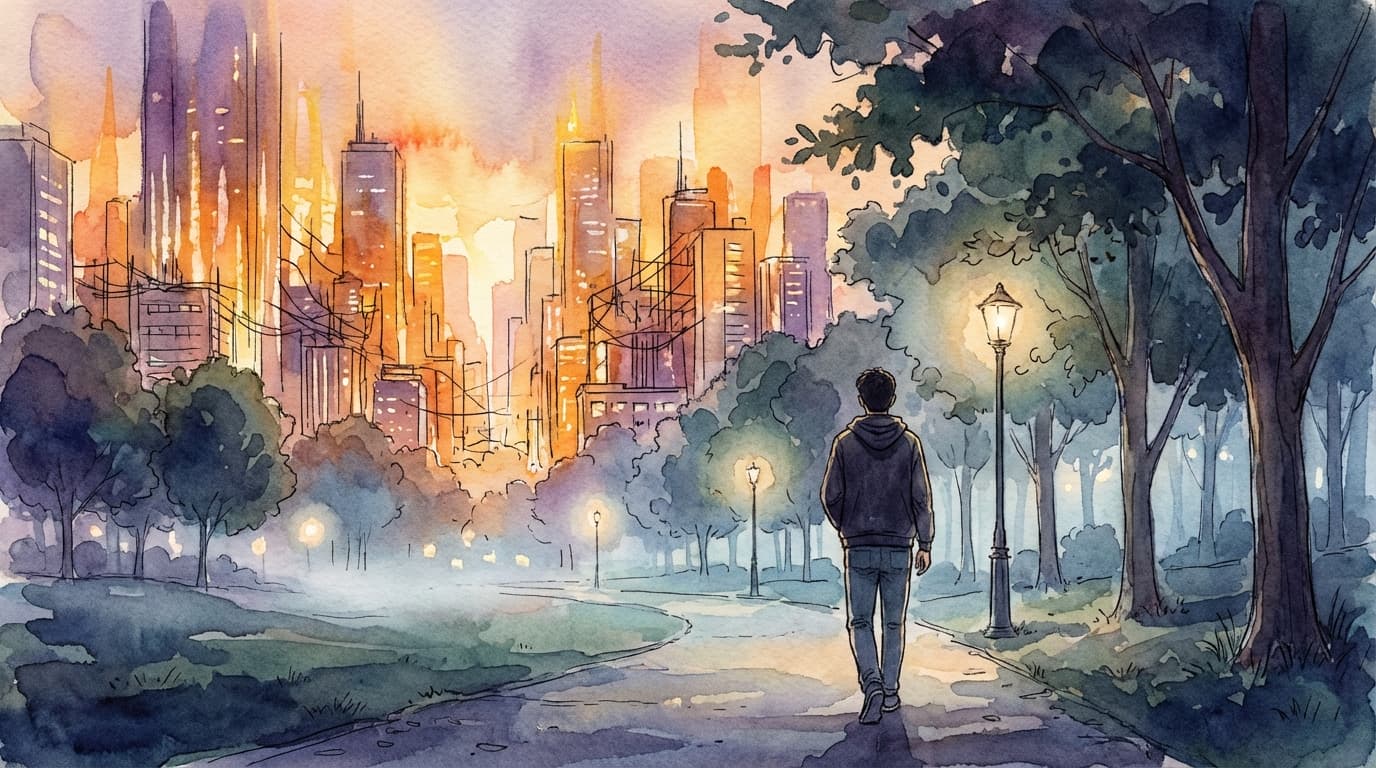 El paseante solitario